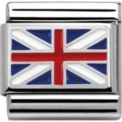 Nomination Classic Union Jack Flag Charm 330207/04