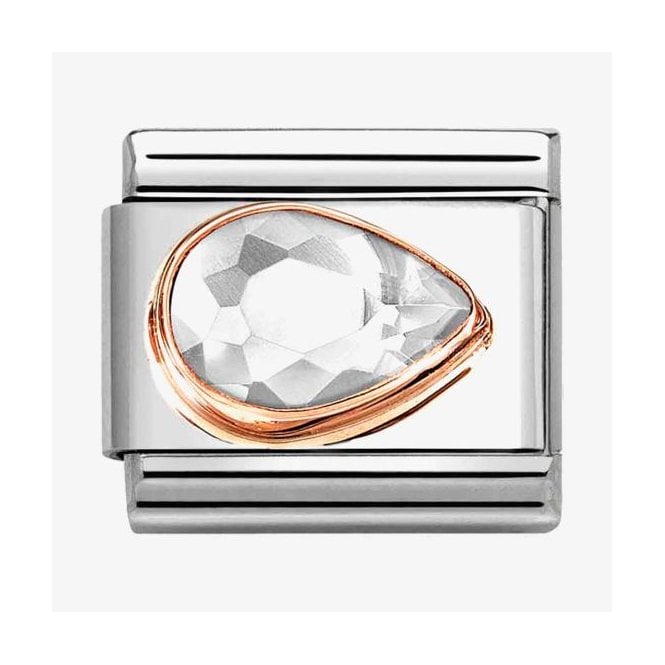 Nomination Classic White Drop Charm 430606/010