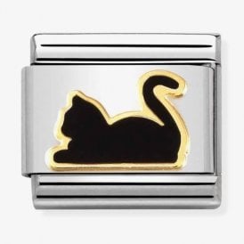 Nomination Italy Black Cat Charm