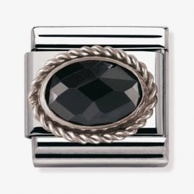 Nomination Italy Black Faceted Charm 330604/011