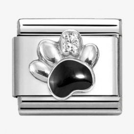 Nomination Italy Black Paw Charm 330321/12