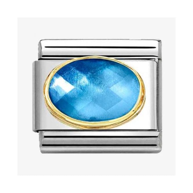 Nomination Italy Blue CZ Charm