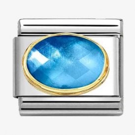 Nomination Italy Blue CZ Charm