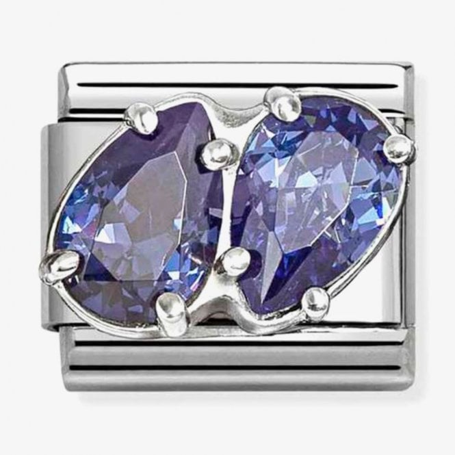 Nomination Italy Blue CZ Charm