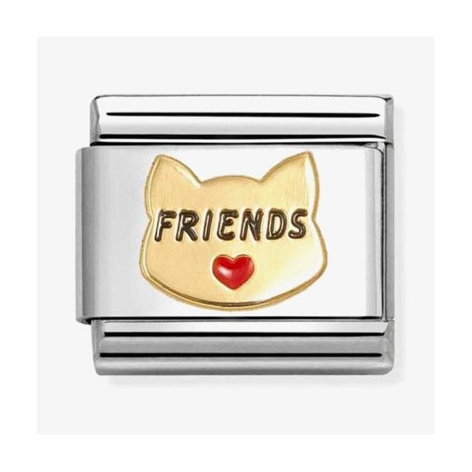 Nomination Italy Cat Friends Charm