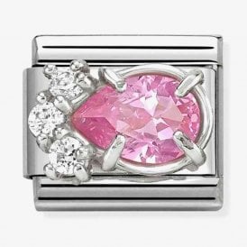 Nomination Italy Classic Pink & CZ Charm