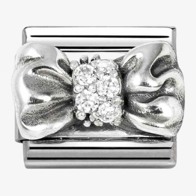 Nomination Italy CZ Bow Charm