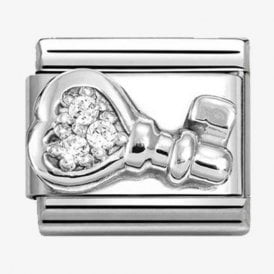 Nomination Italy CZ Key Charm