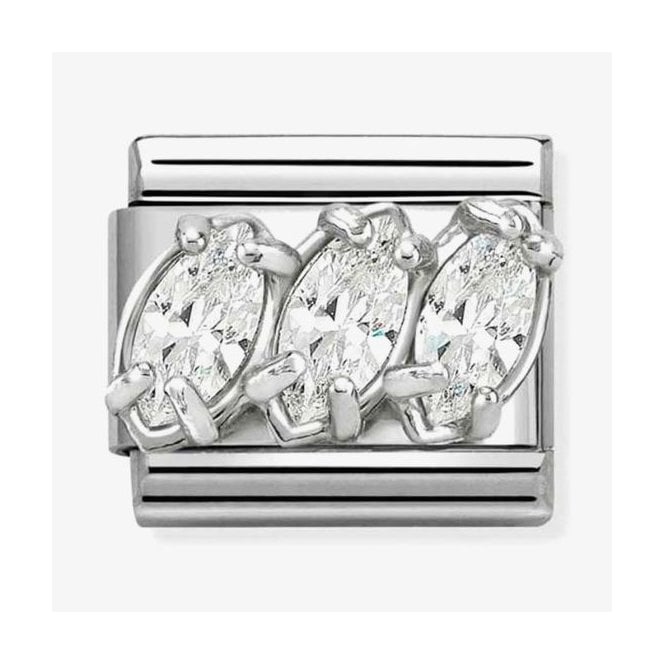 Nomination Italy CZ Trilogy Charm