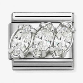 Nomination Italy CZ Trilogy Charm
