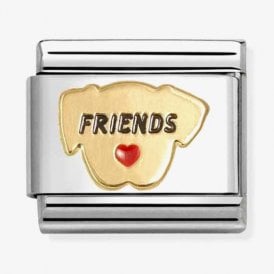 Nomination Italy Dog Friends Charm
