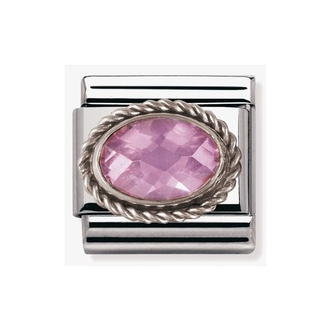Nomination Italy Faceted Pink Charm