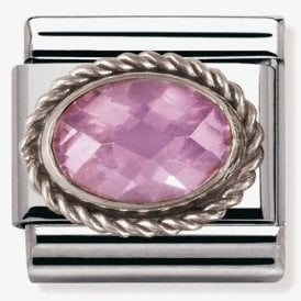 Nomination Italy Faceted Pink Charm