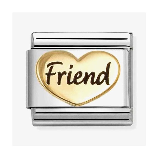 Nomination Italy Friends Heart Charm