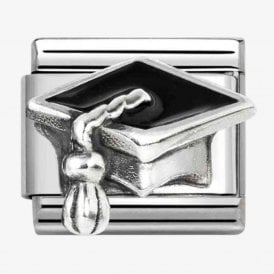 Nomination Italy Graduation Hat Charm