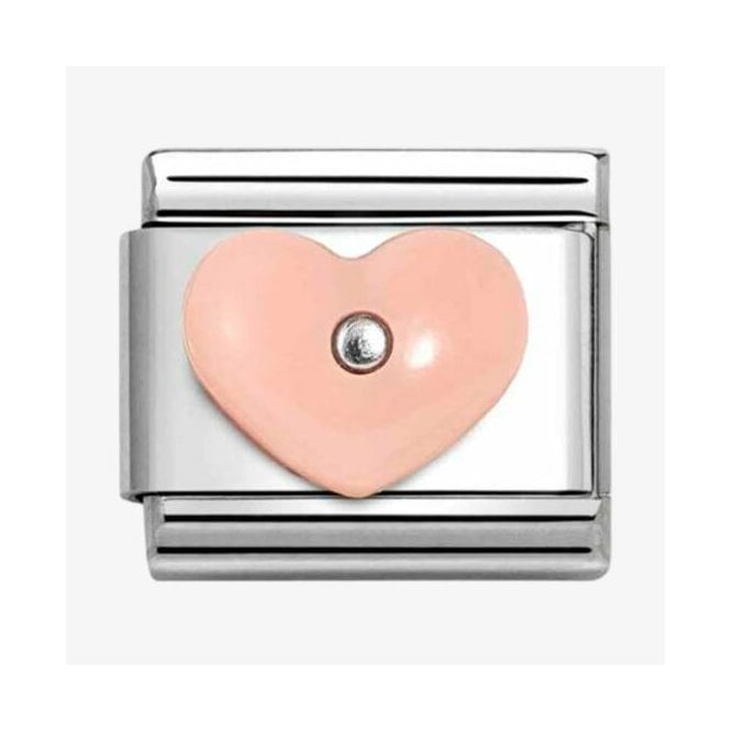 Nomination Italy Heart Charm