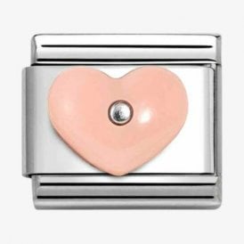 Nomination Italy Heart Charm