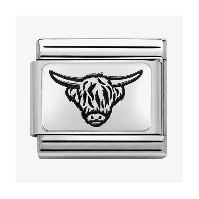 Nomination Italy Highland Cow Charm