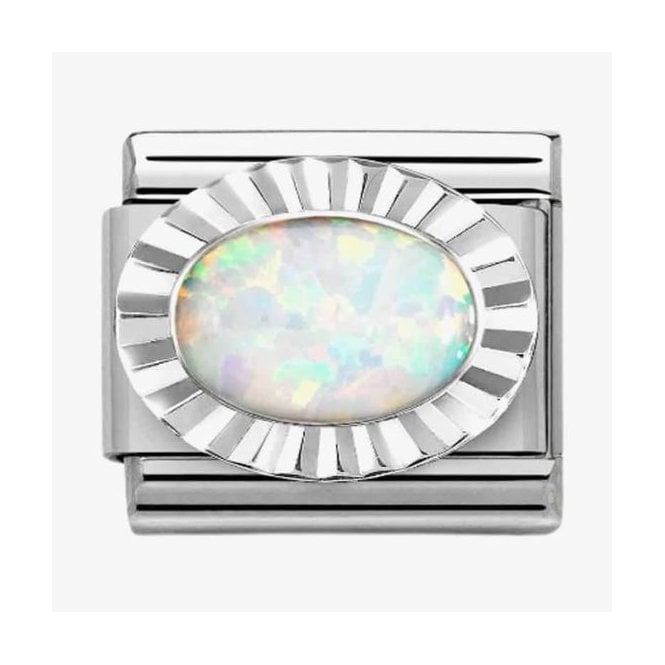Nomination Italy Opal Bevelled Charm