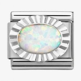 Nomination Italy Opal Bevelled Charm