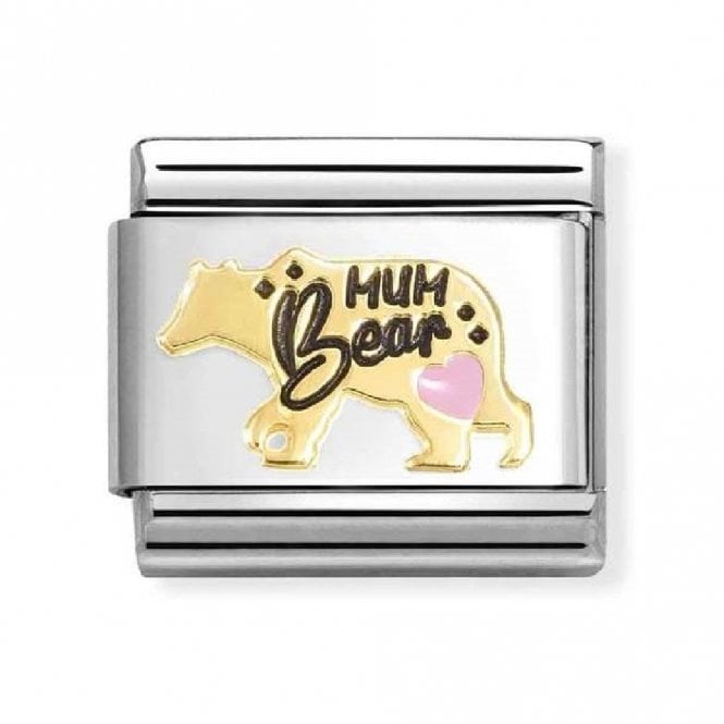 Nomination Italy Pink Bear Charm