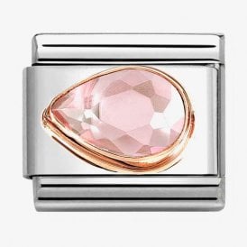 Nomination Italy Pink CZ Charm 430605/003