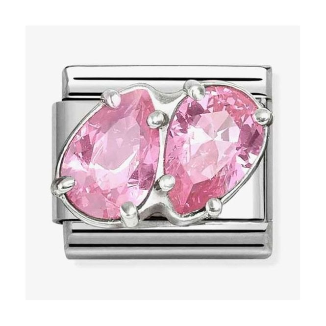 Nomination Italy Pink CZ Charm
