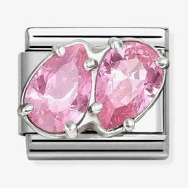 Nomination Italy Pink CZ Charm
