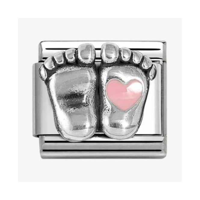 Nomination Italy Pink Feet Charm