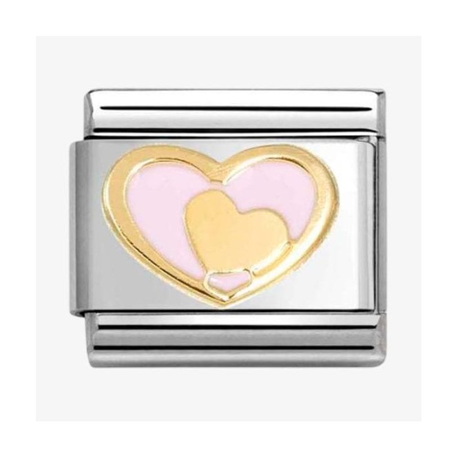 Nomination Italy Pink Heart Charm