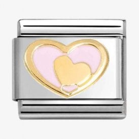 Nomination Italy Pink Heart Charm