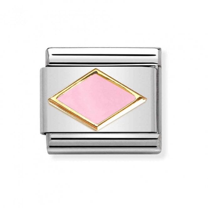 Nomination Italy Pink Rhombus Charm 030285/49