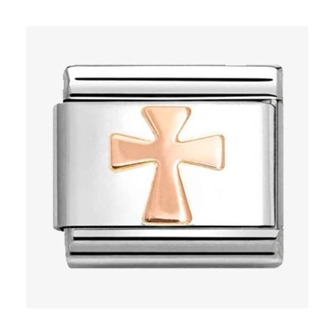 Nomination Italy Rose Gold Cross Charm