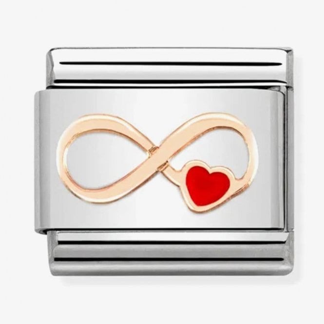 Nomination Italy Rose Gold Infinity Charm