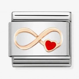 Nomination Italy Rose Gold Infinity Charm