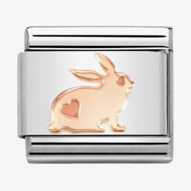 Nomination Italy  Rose Gold Rabbit Charm