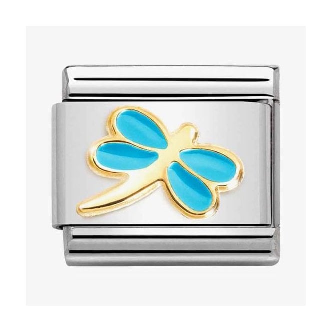 Nomination Italy Turq Dragon Fly Charm