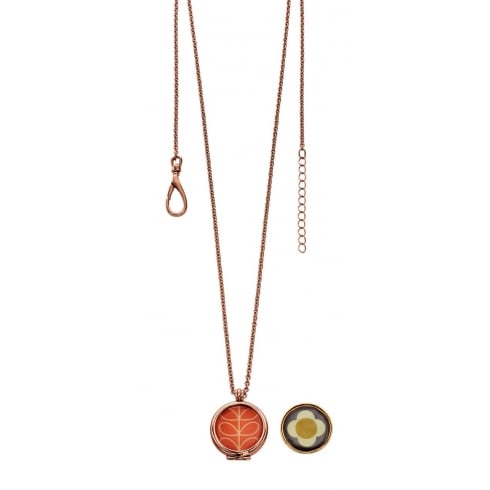 not used Orla Kiely Jewellery Camille Rose Necklace N4019