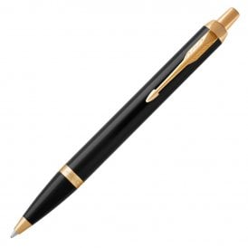 Parker IM Ballpoint Black Gold Trim Pen 1931666