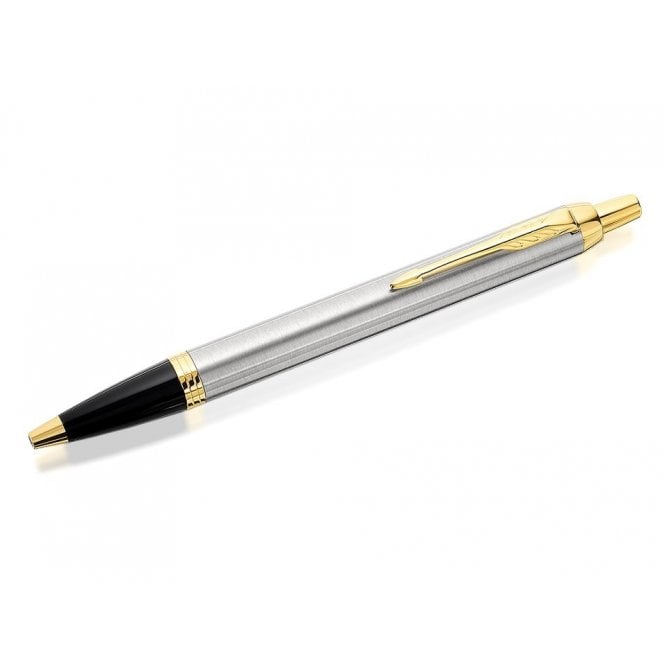 Parker IM Medium Point Brushed Metal Pen 1931670