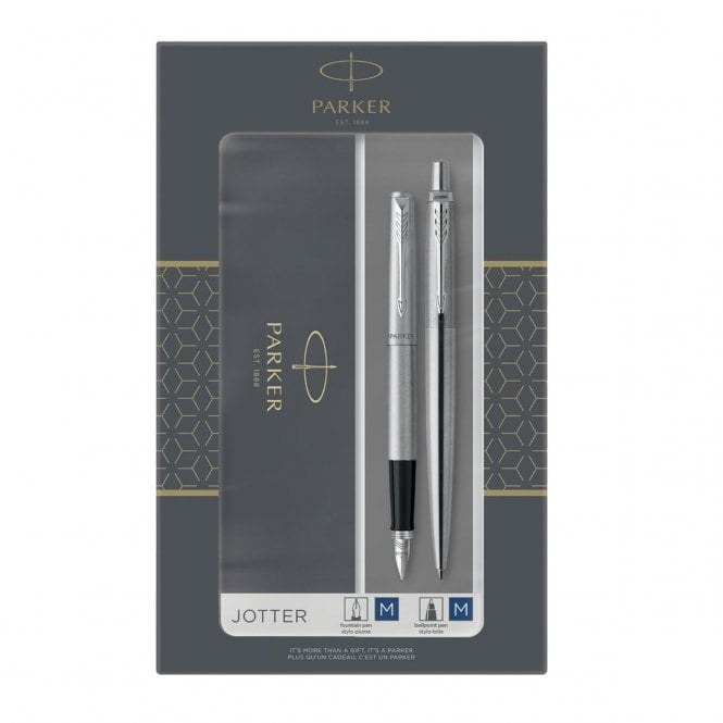 Parker Pens Duo Set Ball Point & Fountain Pen