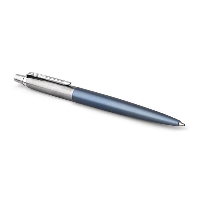 Parker Pens Jotter Ballpoint Classic Blue Chrome Pen 1953191