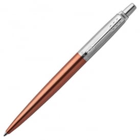 Parker Pens Jotter Ballpoint Copper Chrome Pen 1953189
