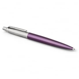 Parker Pens Jotter Ballpoint Violet Chrome Pen 1953190