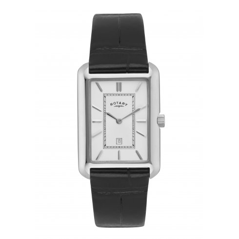 Rotary Men's Leather Strap Watch - GS02685/02