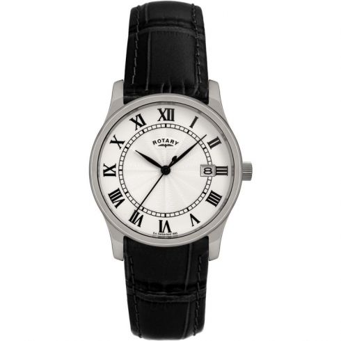 Rotary Men's Leather Strap Watch GSI0792/21