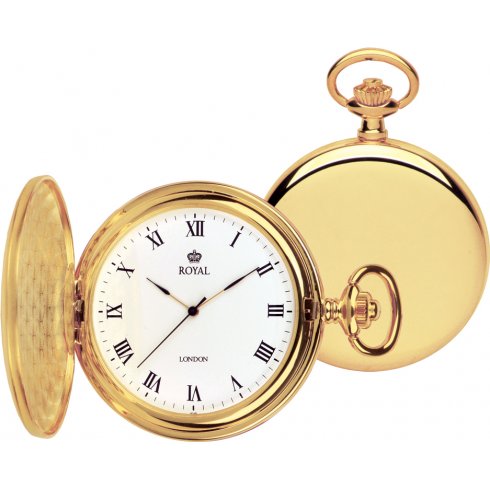 Royal London Pocket Watch & Chain 90021-02