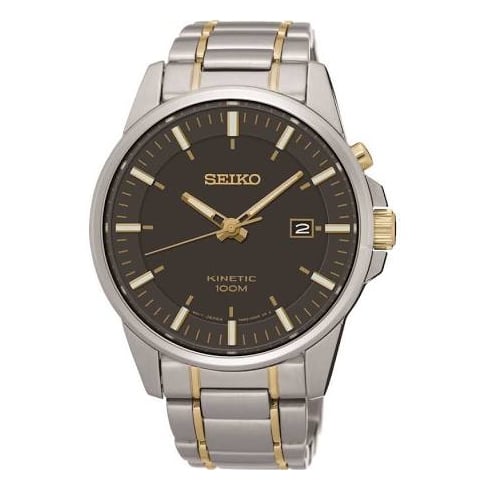 Seiko Men's Kinetic Bracelet Watch SKA735P1