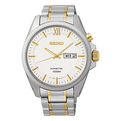 Seiko Men's Kinetic Bracelet Watch SMY161P1