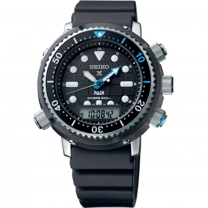 Seiko Men's Prospex PADI Arnie Divers' Strap Watch SNJ035P1